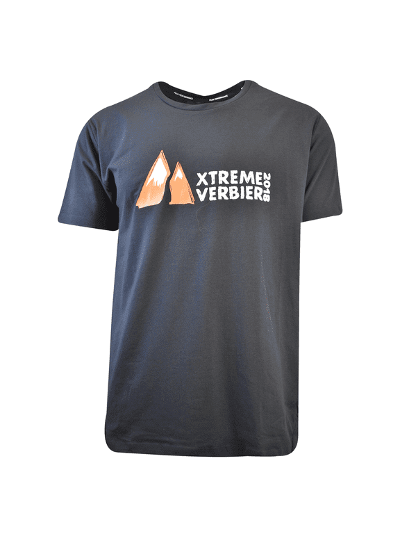 Men's T-Shirt Black Xtreme Verbier S/S