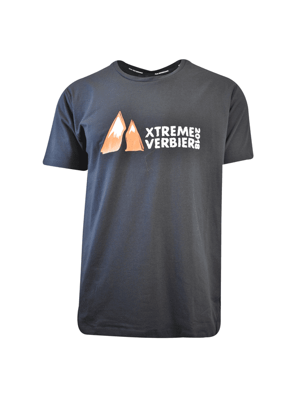 Men's T-Shirt Black Xtreme Verbier S/S (S05)