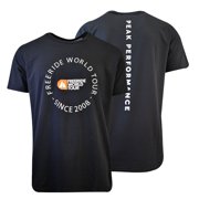 Peak Performance Mens T-Shirt Navy Freeride World Tour S/S S01