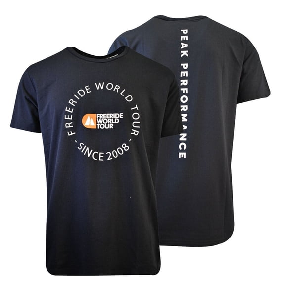 Peak Performance Men's T-Shirt Navy Freeride World Tour S/S (S01)