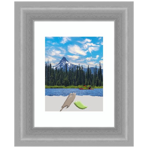 Peak Polished Nickel Narrow Picture Frame, Photo Frame, Art Frame