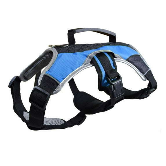 Peak Pooch No Pull Dog Harness for Large Dogs Light Blue, 27-38" Chest L