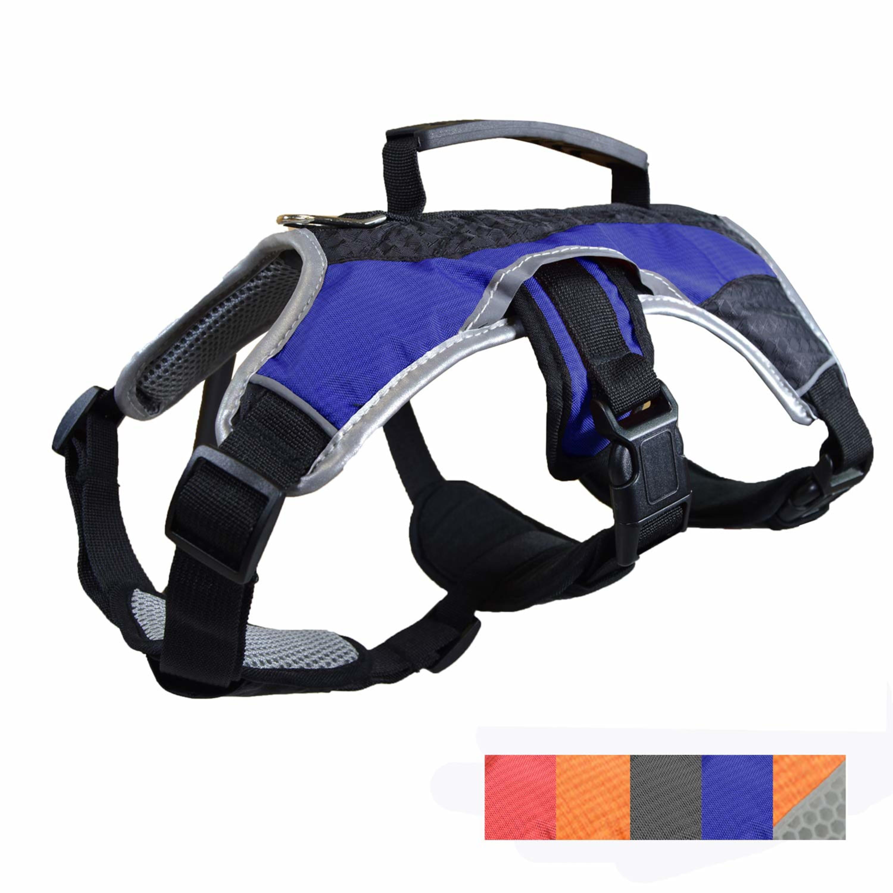 Peak Pooch No Pull Dog Harness for Small Dogs Blue, 20-27" Chest S