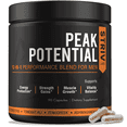 Labelling A Muscle Peak Potential 12-in-1 Testosterone Booster for Men - Fenugreek ...