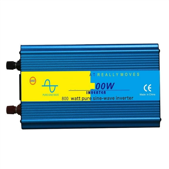 Peak Pure Sine Converter 500W 1000W 1500W 2000W 2500W 3000W Peak Pure Sine Converter 12V 220 Inverter Solar Inverter 50Hz 60Hz With LCD For Home Electrical Electrician ,Easy to Use