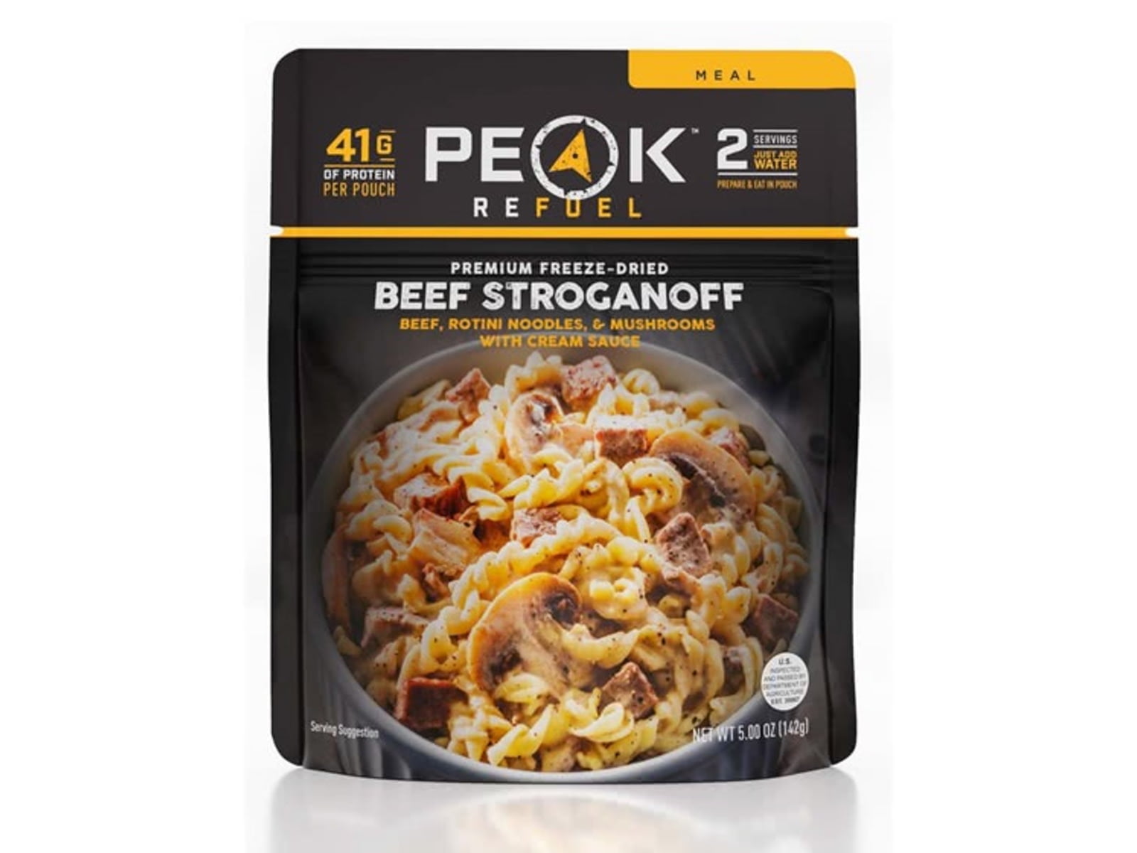 Premium Freeze-Dried Beef Stroganoff with Rotini Noodles