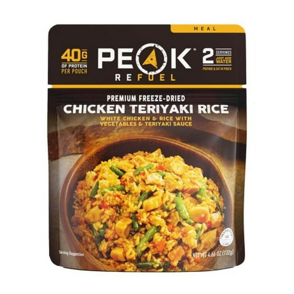 Peak Refuel Chicken Teriyaki Rice (Pack of 8)