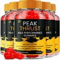 thumbnail image 1 of Peak Thrust Gummies for Men - Peak Thrust Advanced Formula All Natural, Maximum Strength, 5 Pack, 300 Gummies, 1 of 6