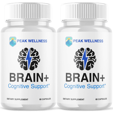 Peak Wellness Brain Advanced Formula Brain Support Pills Maximum Strength Supplement 120 Capsules