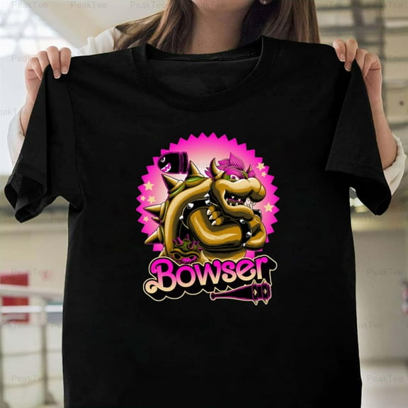 PeakTee36 Bowser Doll Gaming T-Shirt, Cute Bowser Gaming Tee Design All Cartoons Funny, for Unisex, up to size 5XL.