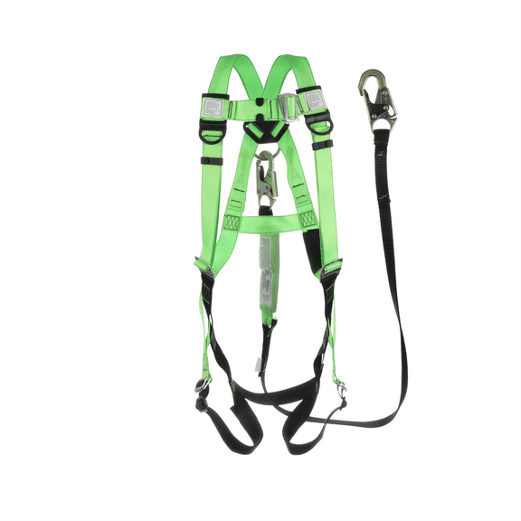 PeakWorks Contractor Kit: Harness, Lanyard