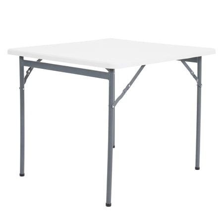 Peakform Compact Folding Banquet Table, Indoor Outdoor Use, 34 Inch, White