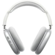 Aictoe Pro Wireless Headphones Bluetooth,Active Noise Canceling over Ear Headphones with Microphones Hifi Audio Headset for iOS/Android-Silver