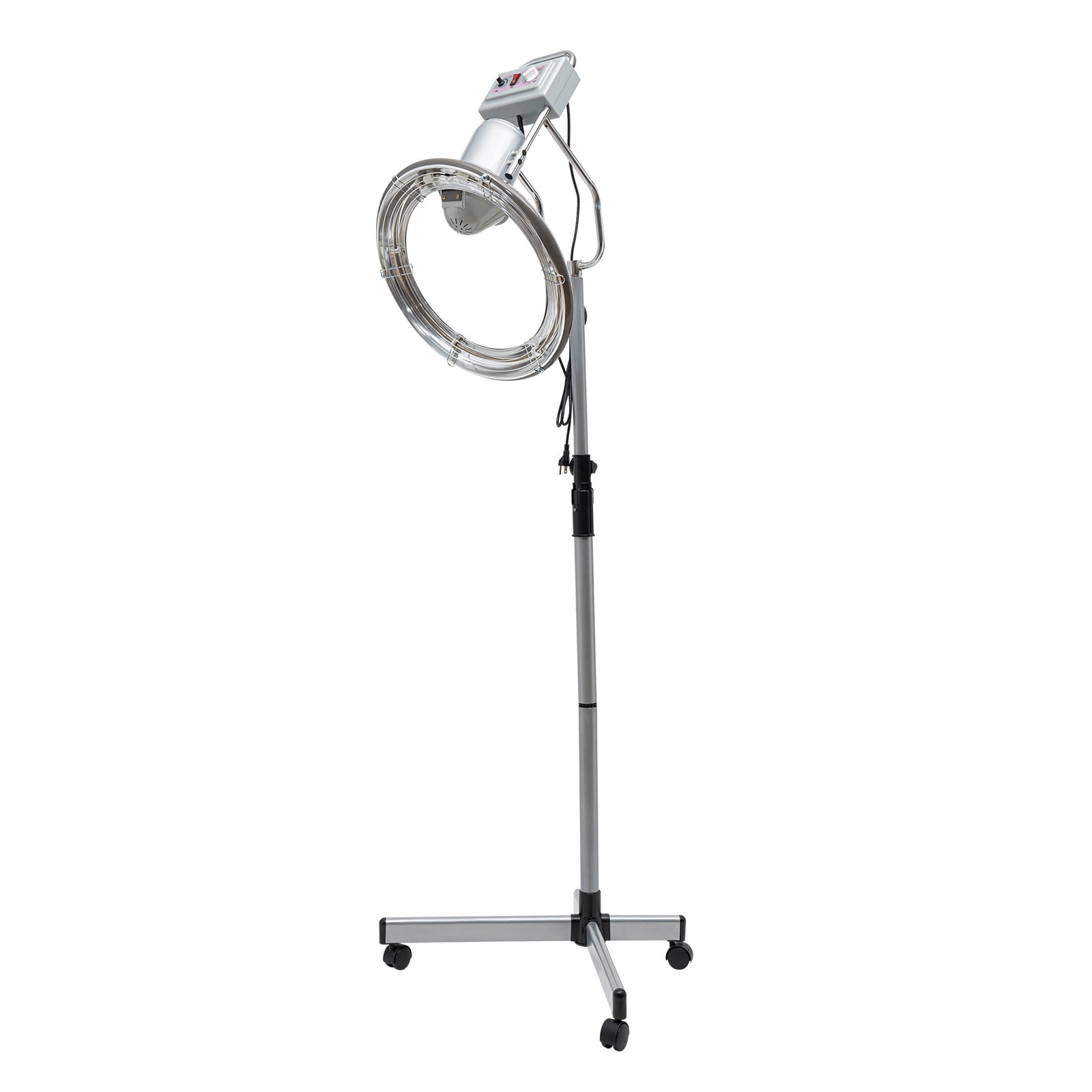 Peakora Adjustable Height Hair Styling Equipment - 360° Rotating Hair Dryer with Timer & Heat Settings for Salon & Home Use