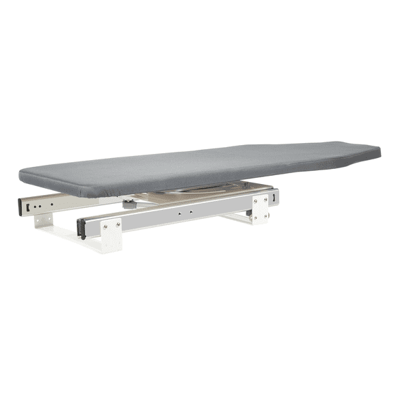 Peakora Adjustable Ironing Board Heavy-Duty Steel Frame, Eco Plate with Silent Track System, Removable Fabric Cover, and Secure Flap Hinge for Long-Lasting Performance
