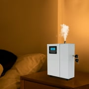 Peakora Aroma Diffuser for Large Room up to 1076 Sq Ft Smart Essential Oil Diffuser with Adjustable Timer & Mist Modes, Ultra Quiet for Home Office Bedroom Lcd Display 150ml Tank Modern White