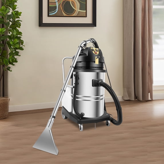 Peakora Commercial Carpet Cleaner Machine, 2110w Heavy-Duty Wet Dry Vacuum with Spray & Suction, 60l Large Tank, 6 Tools for Hotel, Home, Carpet, Floor, Sofa Cleaning