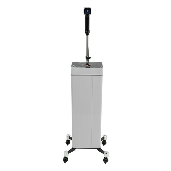 Peakora Professional Hair Steamer with 10 Mist Levels & Timer, Portable Hair Steam Machine for Salon & Home Use, Aluminum Alloy Construction & 360° Nozzle (187 chars)