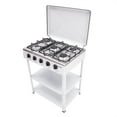 thumbnail image 1 of Peakora Propane Gas Stove with 5 Burners, Independent Flame Control, Sturdy Iron Shell and Enamel Cover, Easy to Clean Surface, Energy-Efficient Design for Fast and Efficient Cooking, 1 of 7