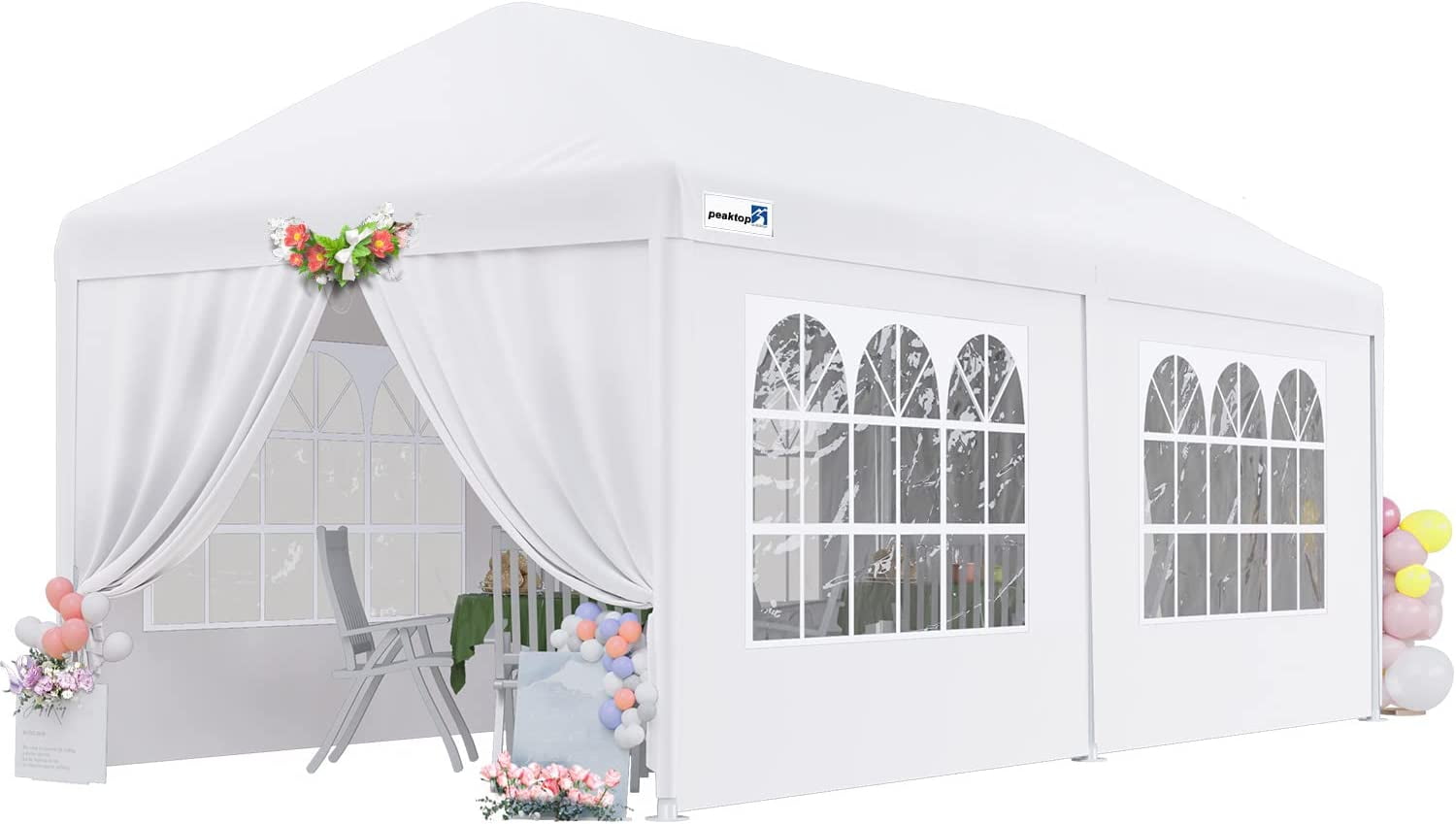 Heavy duty canopy tent with sides hot sale