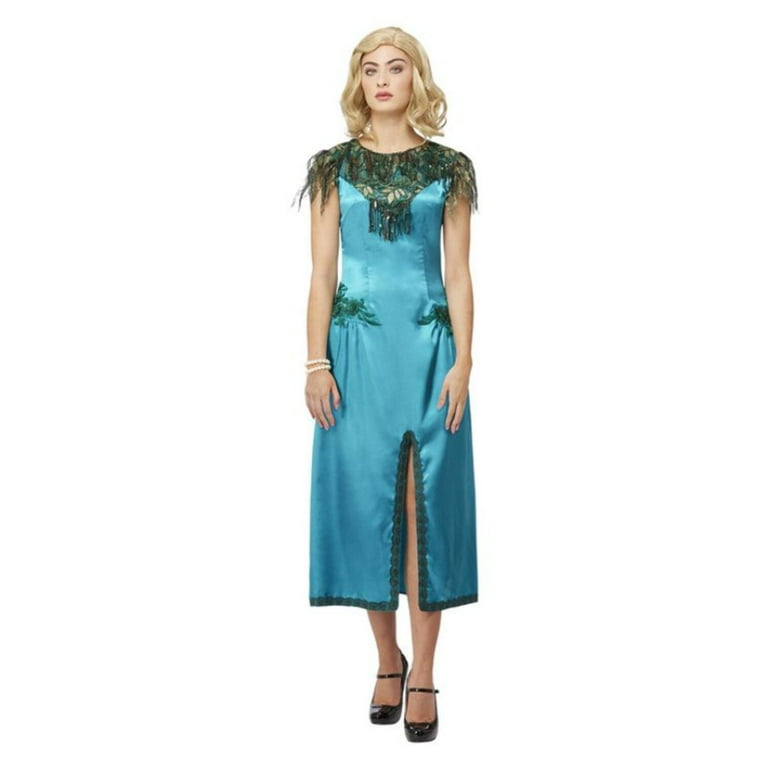 Peaky Blinders Grace Shelby Costume Adult Blue Peaky Blinders Grace Shelby Costume Adult Blue