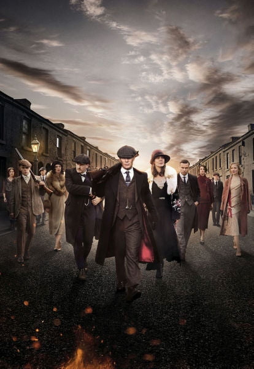 Peaky Blinders Poster 12in x 16in Metal Print 12x16 Multi-Color Square Adults Poster Time