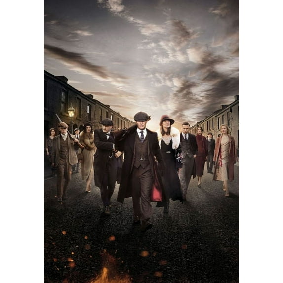 Peaky Blinders Poster metal Print 8in x 12in Print on Metal 8x12 Square Adults Best Posters