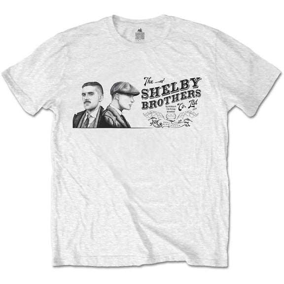 Peaky Blinders Unisex T-Shirt Shelby Brothers Landscape (X-Large)