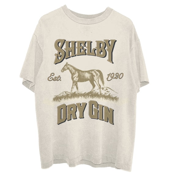 Peaky Blinders Unisex T-Shirt Shelby Dry Gin (Large)