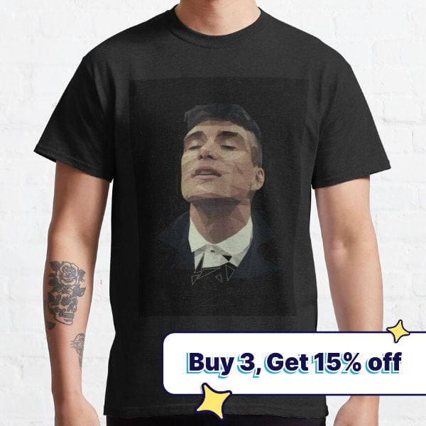 Peaky Blinders,thomas Shelby,cillian Murphy Classic TShirt, Peaky
