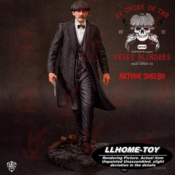 Peaky Brothers Arthur Shelby 22cm Tall 3d Print Resin Model Kit Unpainted GK Figure