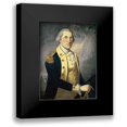 thumbnail image 1 of Peale, James 11x14 Black Modern Framed Museum Art Print Titled - Portrait of George Washington, 1 of 5