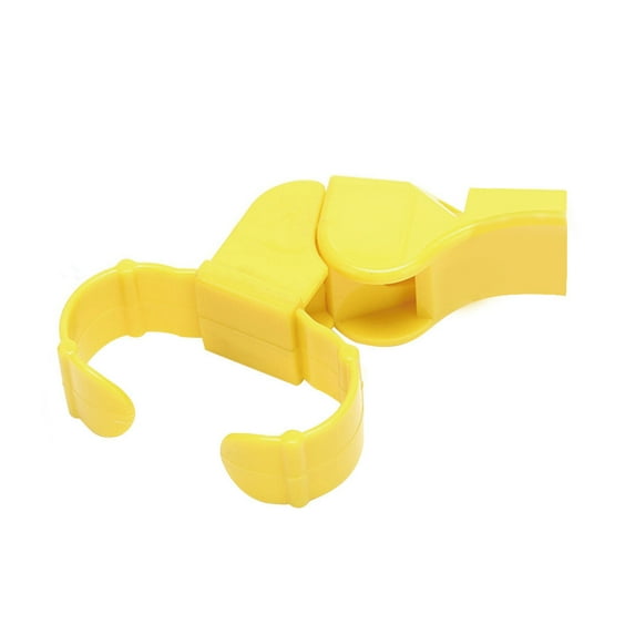 Pealess Finger Grip Whistle for Referees and Coaches by Crown Sporting Goods