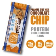 Peanut but Her Chocolate Chip Protein Bar - Dive Bar Nutrition - 6 Pack
