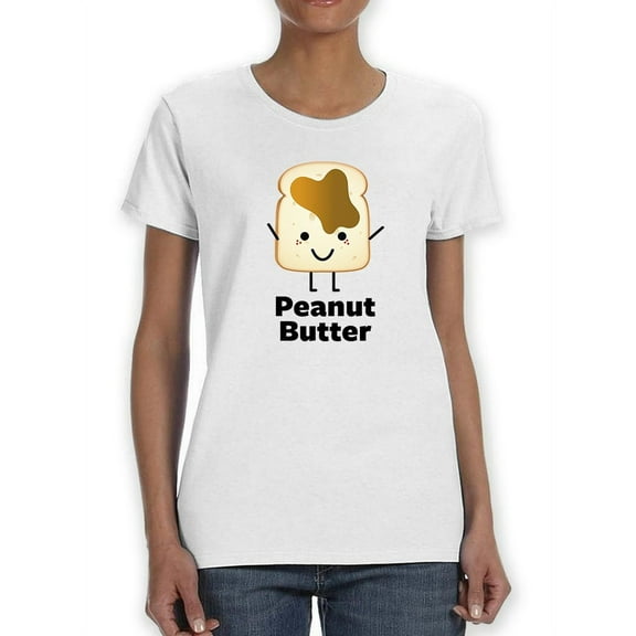 Peanut Butter Bread Women T-Shirt, Female 3X-Large