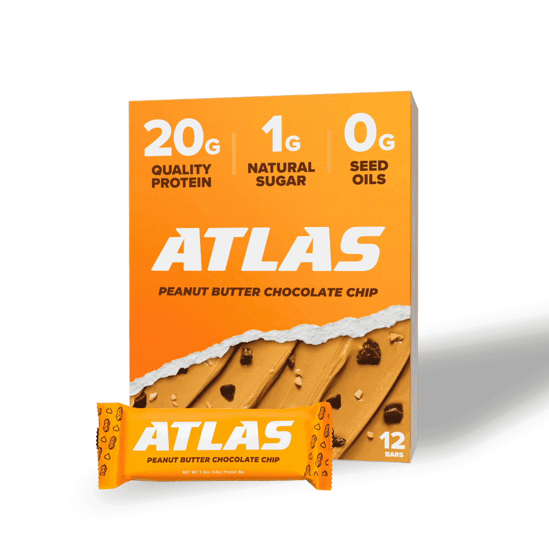 Peanut Butter Chocolate Chip - 20g Clean Protein, 1g Natural Sugar, 0g Seed Oils, No Artificial Ingredients (12 Pack)