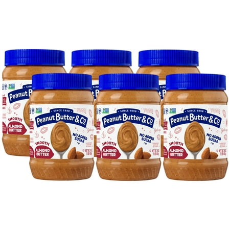 Peanut Butter & Co, Almond Butter, 16 oz, 6 Pack
