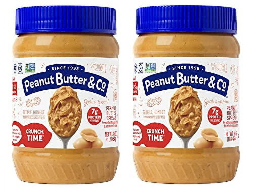 Peanut Butter & Co. Crunch Time 16 oz Pack of 2