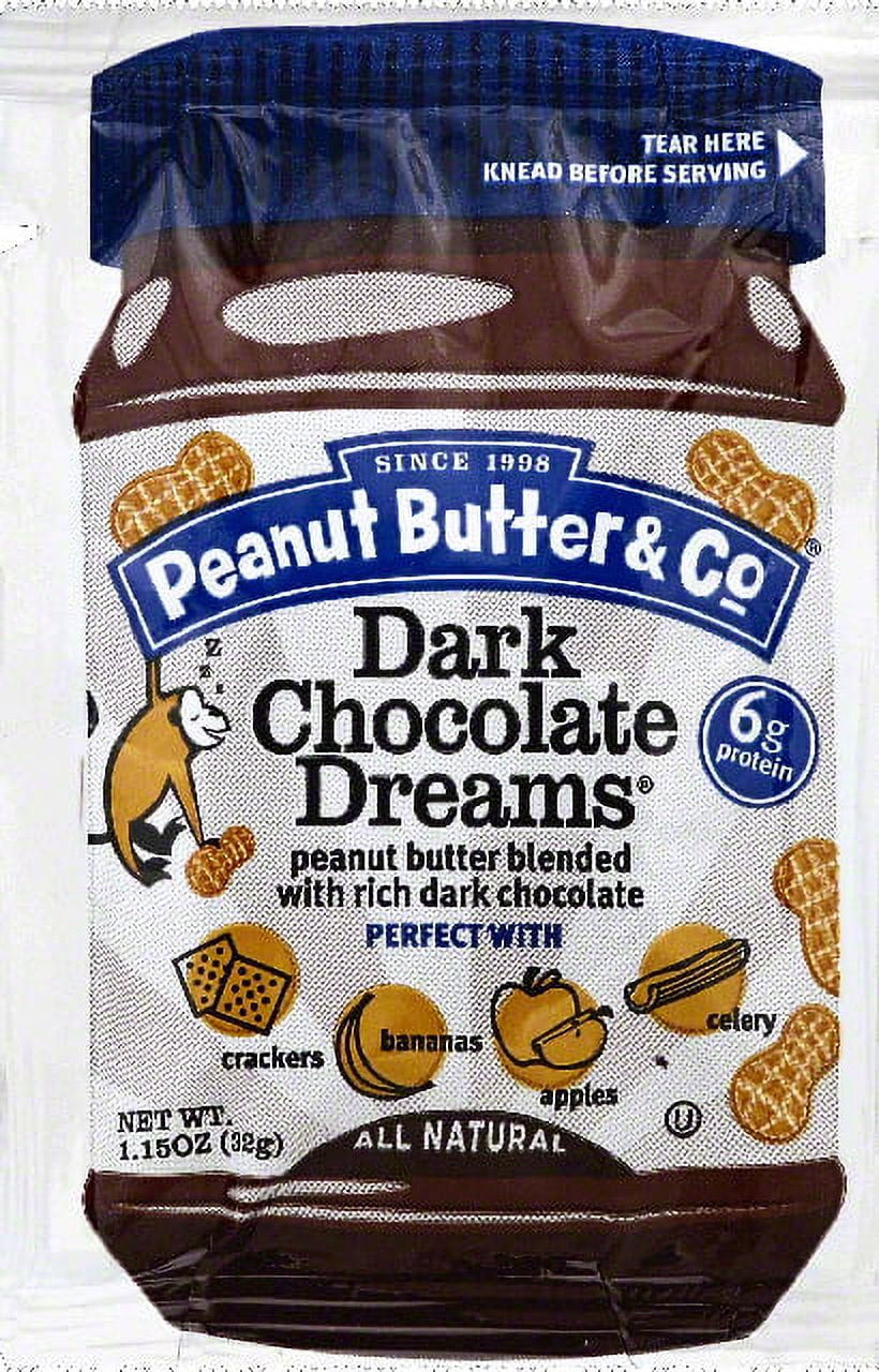 Peanut Butter & Co. Dark Chocolate Dreams Peanut Butter, 1.15 oz