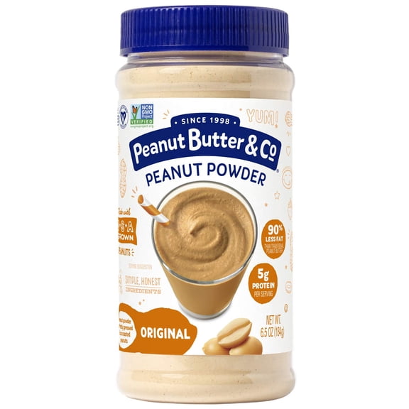 Peanut Butter & Co - Peanut Butter Powder Original - 6.5 Oz, Case of 6