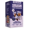 thumbnail image 1 of Smash Foods Peanut Butter & Concord Grape Jammy Protein Bites, 10g Protein, Gluten-Free, 4 Count, 1 of 7