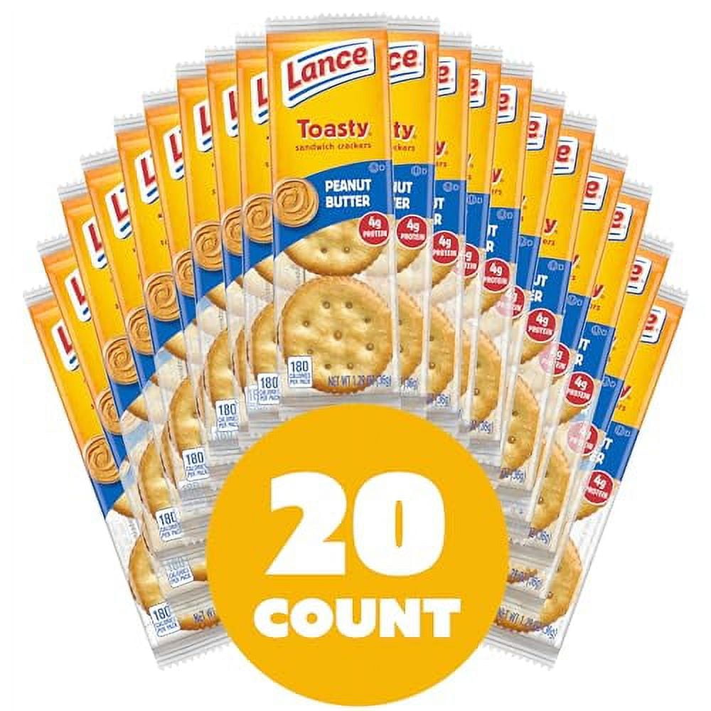 Peanut Butter Crackers, Lance Crackers Variety Pack, Peanut Butter
