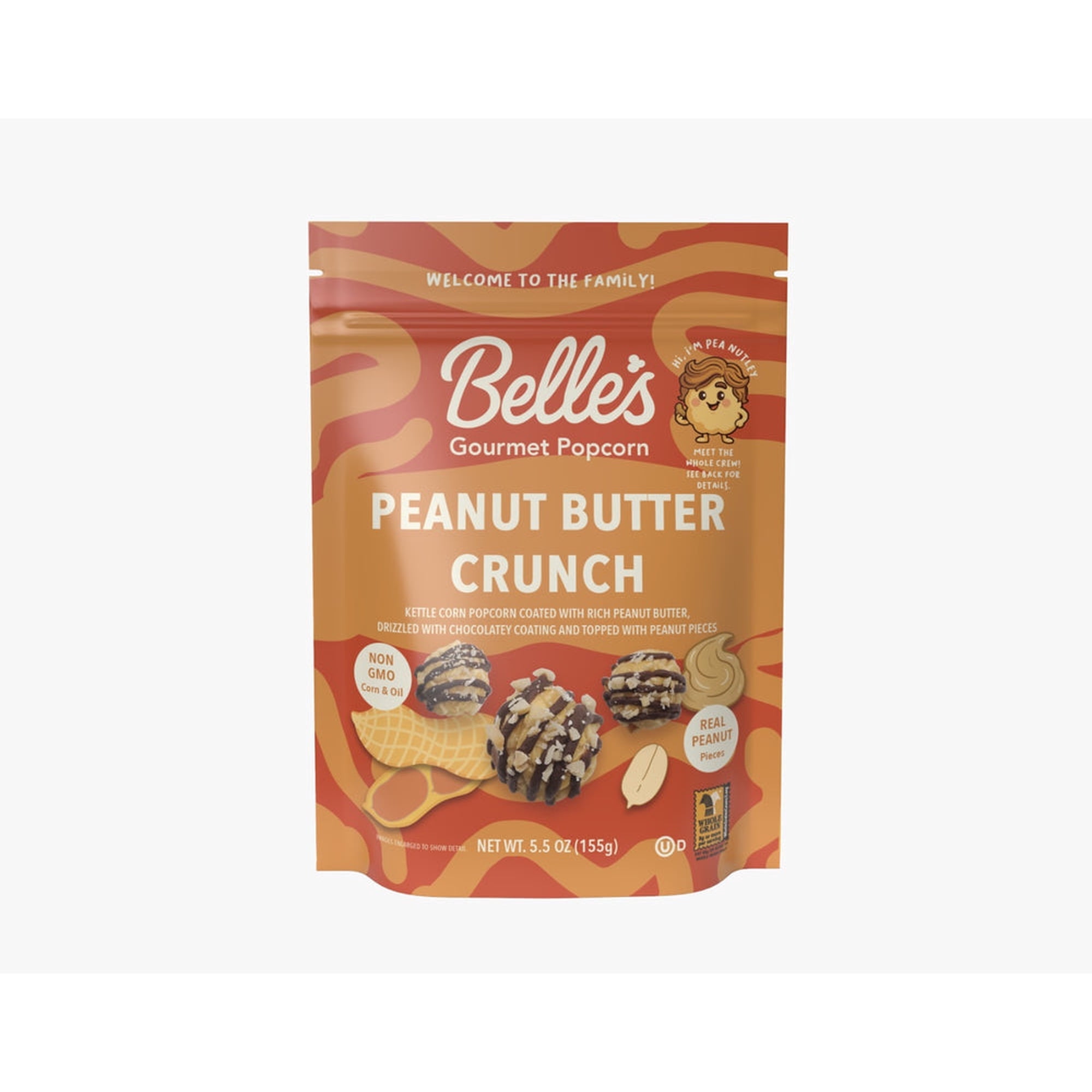 Peanut Butter Crunch Popcorn 5.5 oz