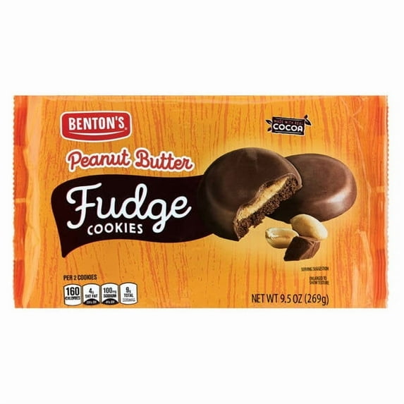 Benton's Peanut Butter Filled Cookies, 9.5 oz - Pack of 2