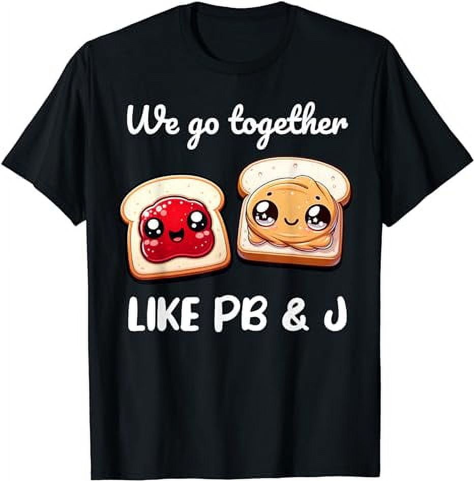 Peanut Butter Jelly Best Friends Funny Matching Shirts TShirt