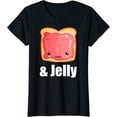 thumbnail image 1 of Peanut Butter & Jelly Kawaii PB&J Matching Shirt T-Shirt, 1 of 3