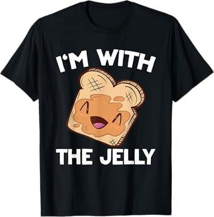 Peanut Butter & Jelly Matching His & Hers Couples TShirt