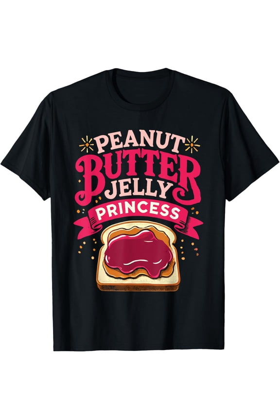 Peanut Butter Jelly Princess Pb And J T-Shirt