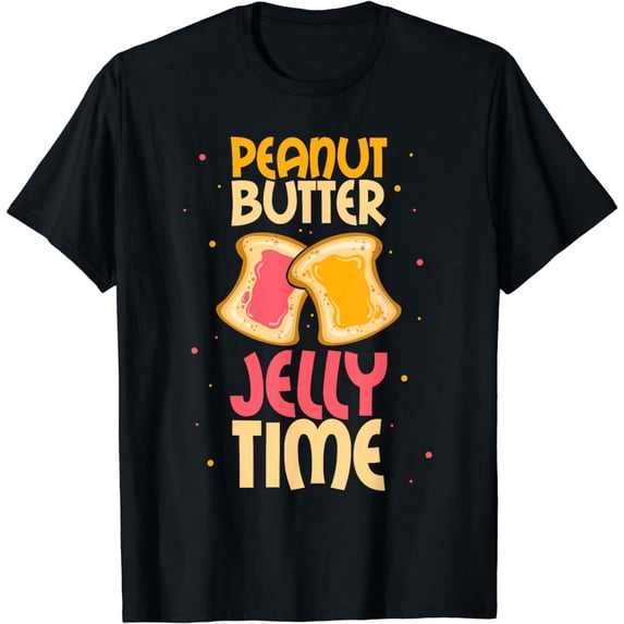 Peanut Butter Jelly Time Spread Peanut Butter Jelly T-Shirt