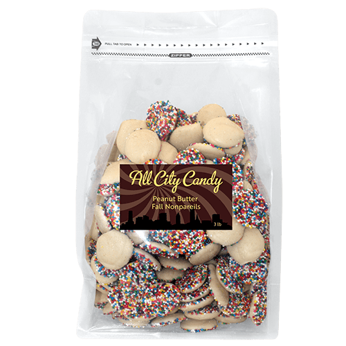 Peanut Butter Rainbow Nonpareils - Bulk Bags
